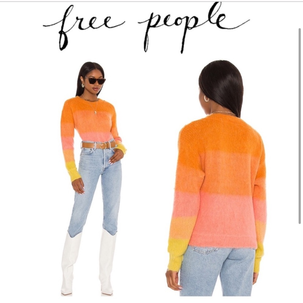 Free People Autumn Sky Pullover in Autumn Sky Combo